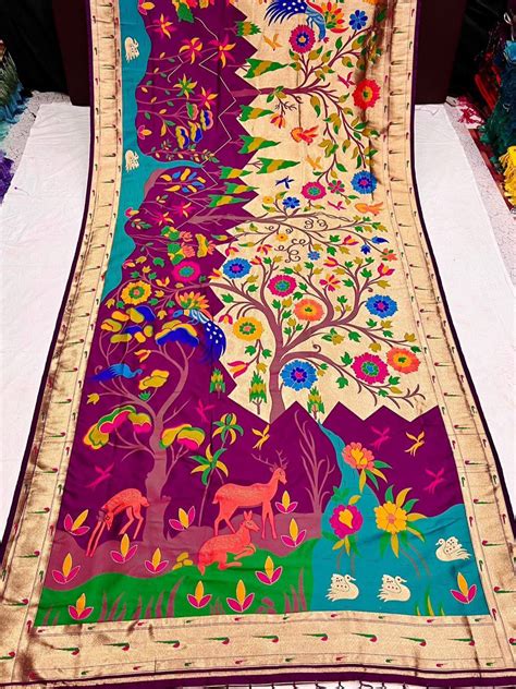 Paithani Pattu Saree – MayiLabel