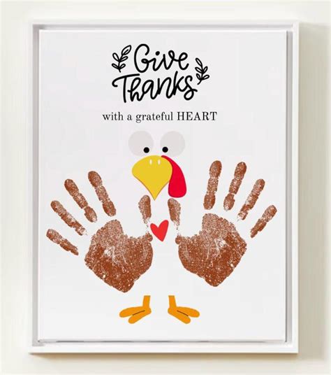 Give thanks handprint thanksgiving handprints craft thanksgiving ...