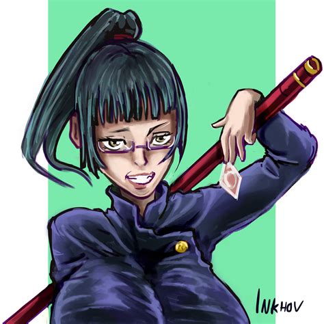 Maki Zenin by Khov97 on Newgrounds