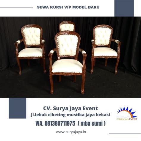 Sewa Kursi Vip Model Baru Arms Di Jakarta Price