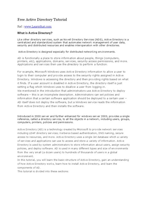 Active Directory Scripting Tutorial 的图像结果