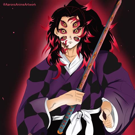 demon slayer kokushibou art Slayer kokushibou kimetsu yaiba kokushibo ...