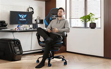 VALORXUSA PU Leather Multi-Functional Ergonomic Gaming & Computer Chair ...