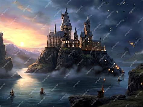 Premium Vector | Harry Potter Concept art design