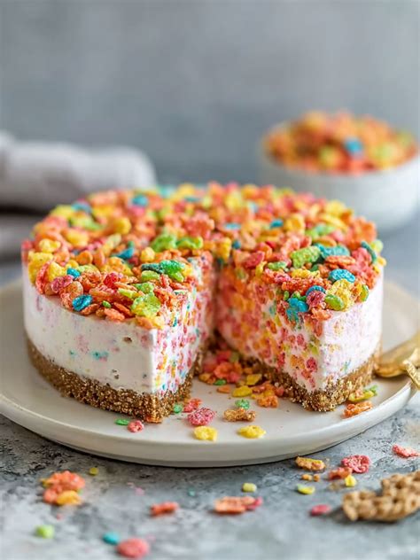 Fruity Pebbles Cheesecake