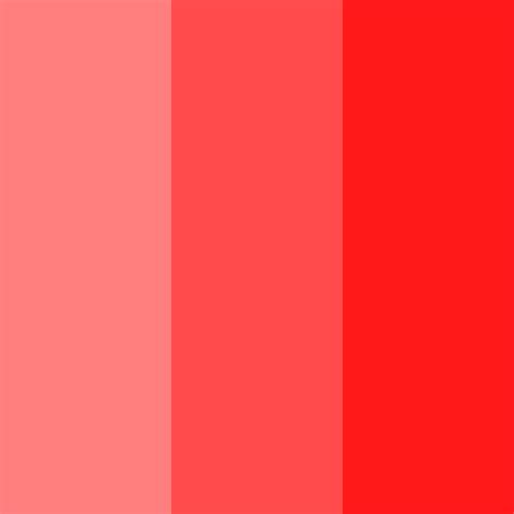 Light Red Color Palette - ColorDrop