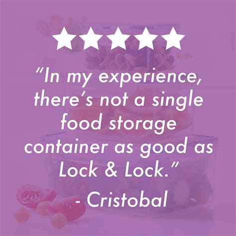 LocknLock Easy Essentials Food Storage lids/Airtight containers, BPA ...