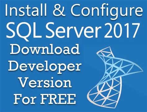 Image result for SQL Server 2017 Developer Download