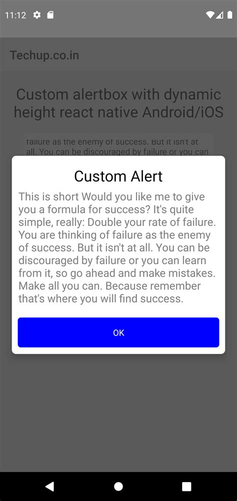 How to add dynamic height to modal react native - Building Digital ...