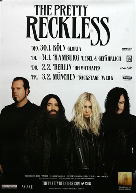 The Pretty Reckless - Going To Hell, Tour 2017 - Konzertplakat, CA$ 37.11