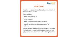 All About IELTS Cue Card Topics (With Examples) 2025