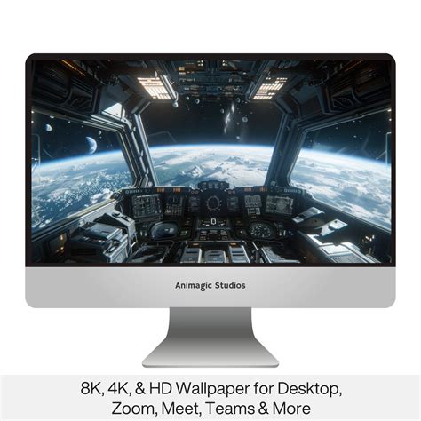 Buy Spaceship Cockpit Desktop Wallpaper 8K Background 4K Wallpaper HD ...