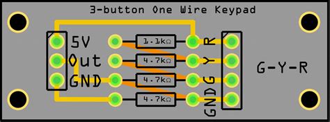 4x4 Keypad One Wire Multi Digital Input 的图像结果