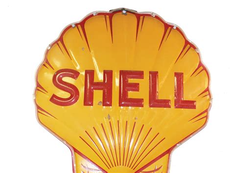 Image result for Shell Neon Sign