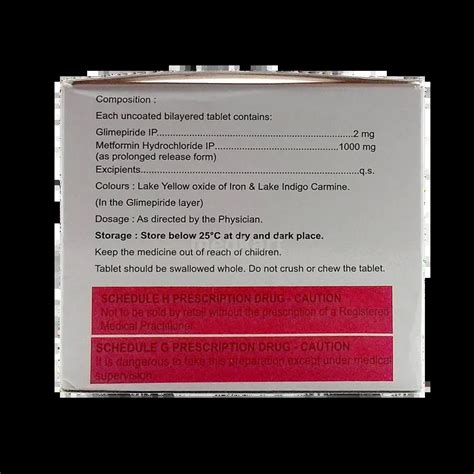 GLIMISAVE M 2 FORTE TABLET 15'S Price, Uses, Side Effects & Substitutes ...