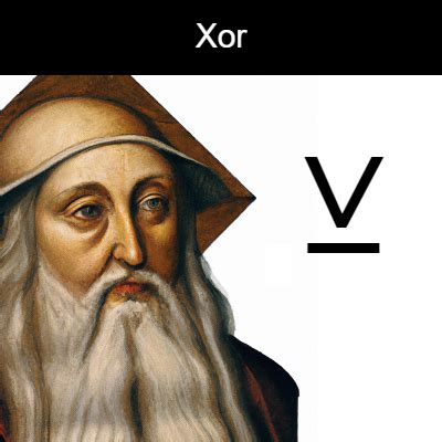 Image result for XOR Operator Symbol