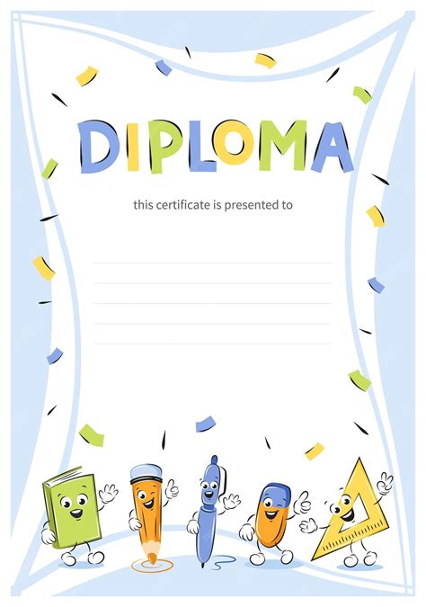Diplom von Schulkindern Beispiel für Grundschulkinder Zertifikat Schule ...