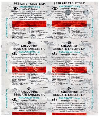 Amlogard 10mg Tablet 30: Uses, Side Effects, Price & Substitutes