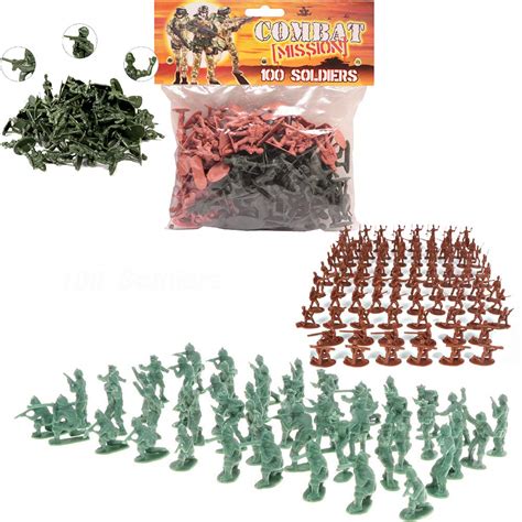 World War II Plastic Toy Soldiers, Army Men, Soldier Figures with ...