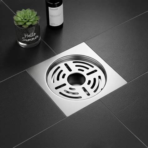 Fossa 5"x5" wifi with hole Design Floor Drain Modern Bathroom – Fossa Home