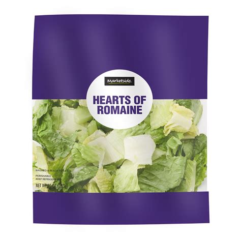 Marketside Hearts of Romaine Salad, 10 oz Bag, Fresh - Walmart.com