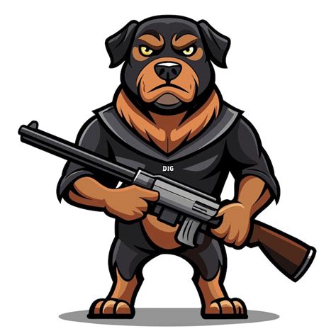 Dog with gun Images - Free Download on Freepik