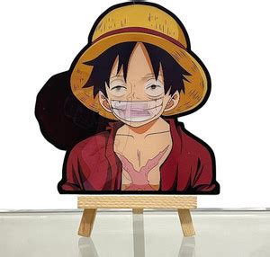 Mubco 13 cm One Piece Luffy 3D Motion Anime Stickers Waterproof Decals ...