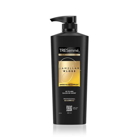 Buy TRESemme Lamellar Gloss Shampoo 580ml With Amino Gloss Complex ...
