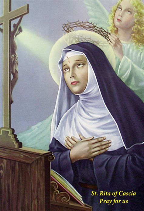 Prayercard: Prayer to St. Rita of Cascia - Divine Mercy Publications ...