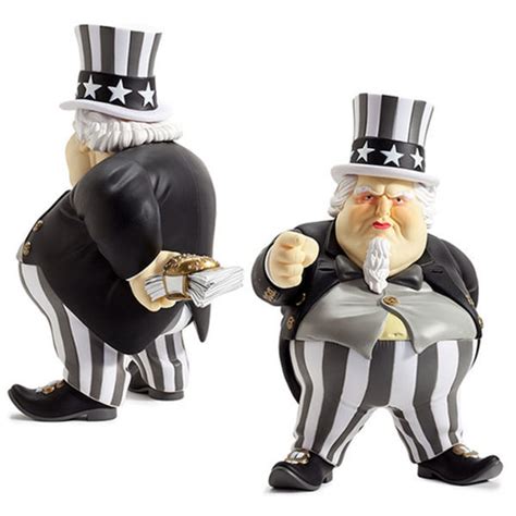 Uncle Scam Kidrobot Exclusive “BLACK” by Ron English | tomenosuke