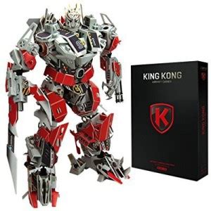 Coogam Robot Aircraft Carrier King Kong 3D Building Toy Assembly Brain ...