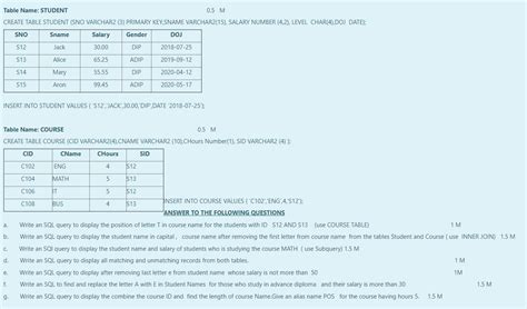 Image result for Create a Student Table Using SQL Queries