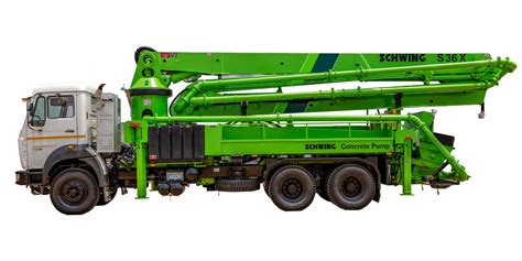 S36X | Truck Mounted Concrete Pump | SCHWING Stetter India