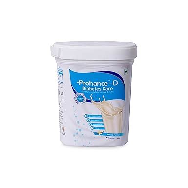 Prohance-D Sugar Free Vanilla - Pack of 400g Powder : Amazon.in: Health ...
