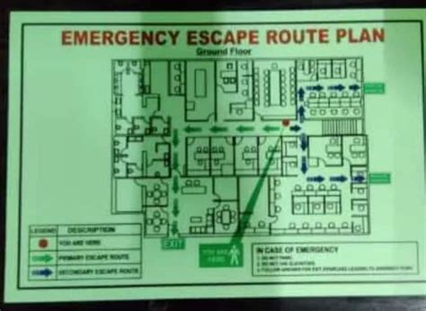 Evacuation Plan - Evacuation Route Plan Manufacturer from Palghar