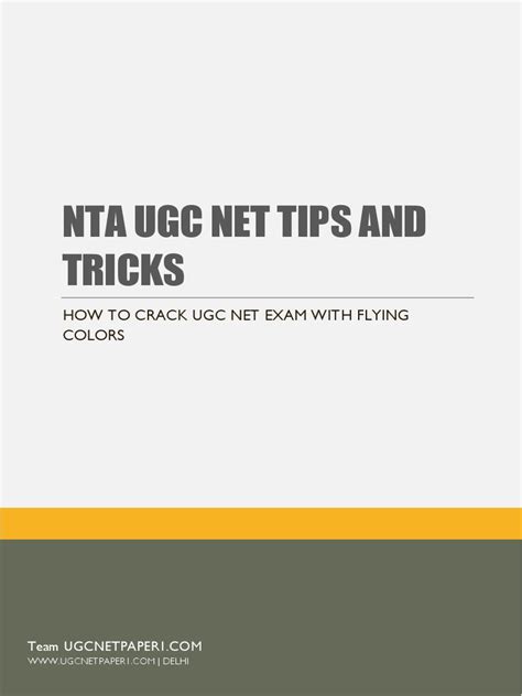 Image result for UGC NET Tips