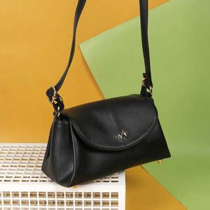 METRO Black Sling Bag 66-299 11,Black - Price in India | Flipkart.com