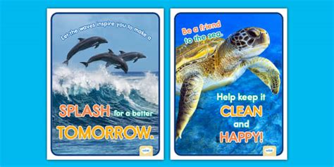 World Ocean Day Posters