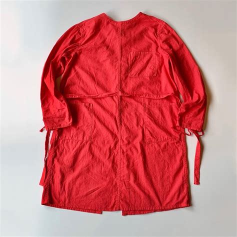 SOVIET ARMY SURGICAL GOWN 80S col RED / PURPLE / ソビエト連邦軍 サージカルガウン ...