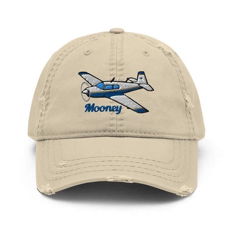 Flyboy Toys Mooney M20 / M20J Embroidered Distressed Cap (AIRDFFM20J ...