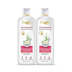 Lozalo Botanical Conditioning Cat Shampoo - 1 Litre, Combo Pack of ...