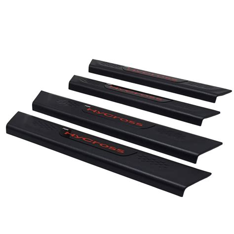 Red Side Scuff Plate / Door Sill Plate for Toyota Hycross – CARPLUS