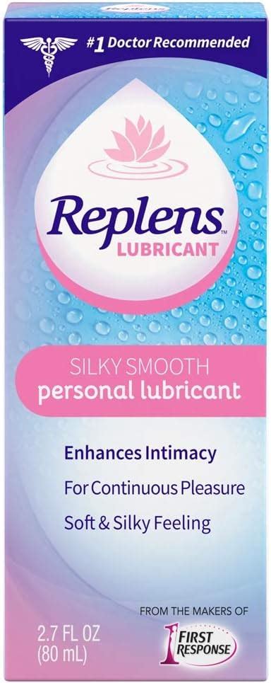Buy Replens Silky Smooth Personal Lubricant 2.7 fl oz 76.54 g Pack of 6 ...