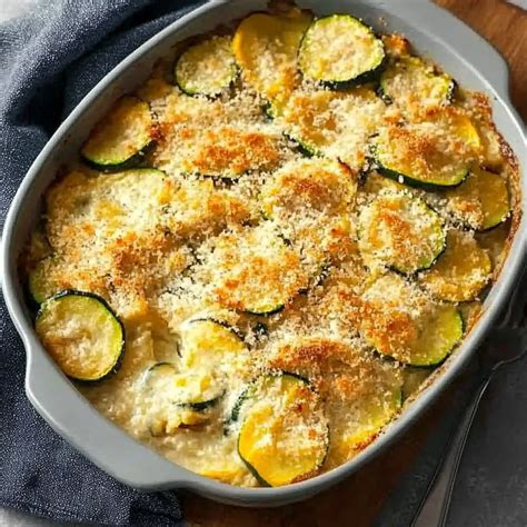 Golden Yellow Squash and Zucchini Casserole Recipe - A Cozy Dinner Win ...