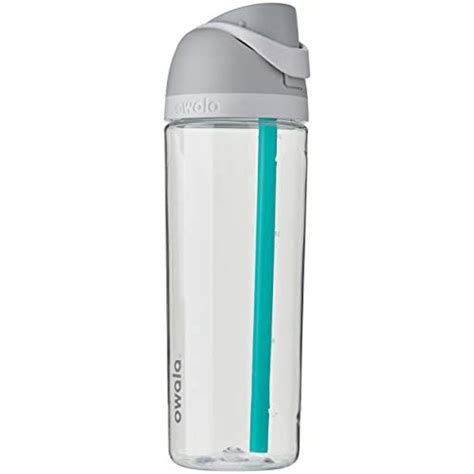 Owala FreeSip Clear Water Bottle with Straw for Sports