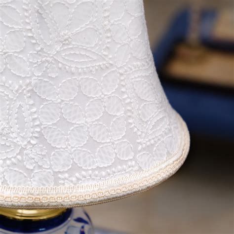INARA CHIKANKARI PHOOL BELL LAMPSHADE – MnR Decor
