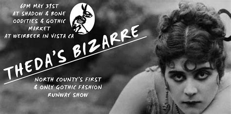 Thedas Bizarre Gothic Fashion Show VIP SEATING, Weir Beer, Vista, 31 ...