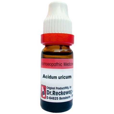 Dr. Reckeweg Acid Uricum Dilutions, Buy Dr. Reckeweg Acid Uricum Online