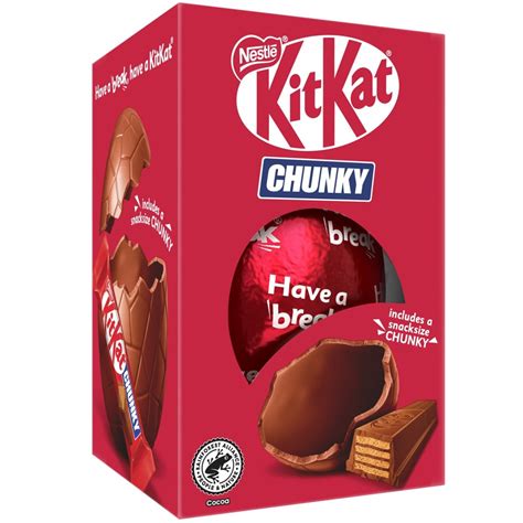 KitKat Chunky Easter Egg 110g - Medium | Easter Chocolate - B&M