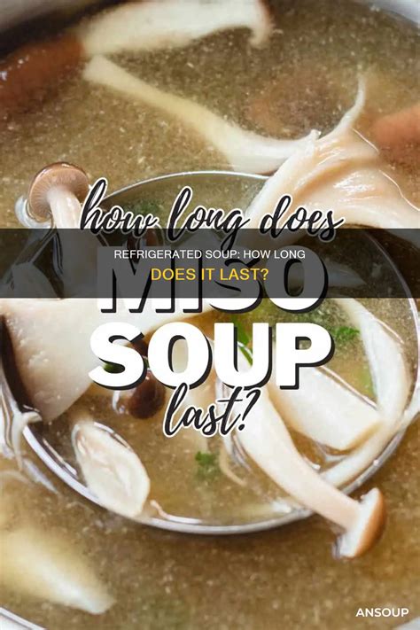 Refrigerated Soup: How Long Does It Last? | AnSoup